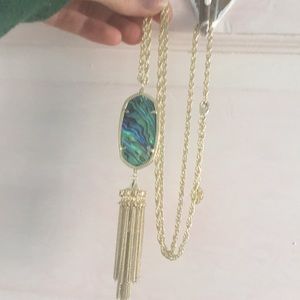 Kendra Scott Rayne Abalone Shell necklace